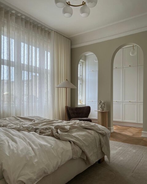 Linie Design Vlněný koberec Cursive Expanse Beige, béžový Barva: Beige (béžová), Rozměr: 140x200 cm