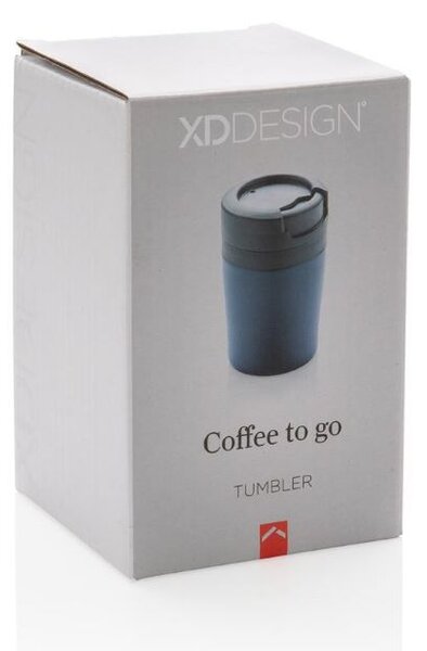 Cestovní termohrnek do kávovaru, 160ml, XD Design, modrý