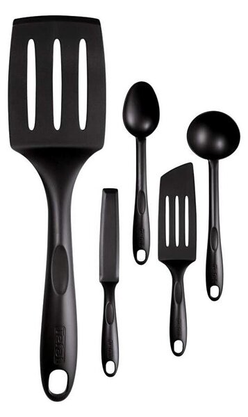Tefal - Sada kuchyňského náčiní 5 ks BIENVENUE černá