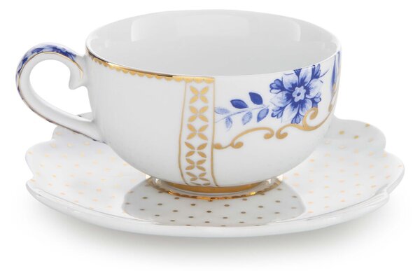 Pip Studio šálek s podšálkem Royal White 125 ml