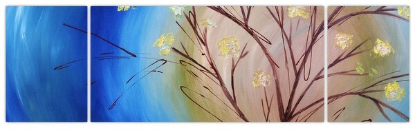 Obraz - Strom zakrývající slunce (170x50 cm)
