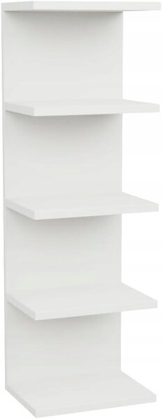Police MDF deska ComfortCove 76,8 x 25 cm bílá