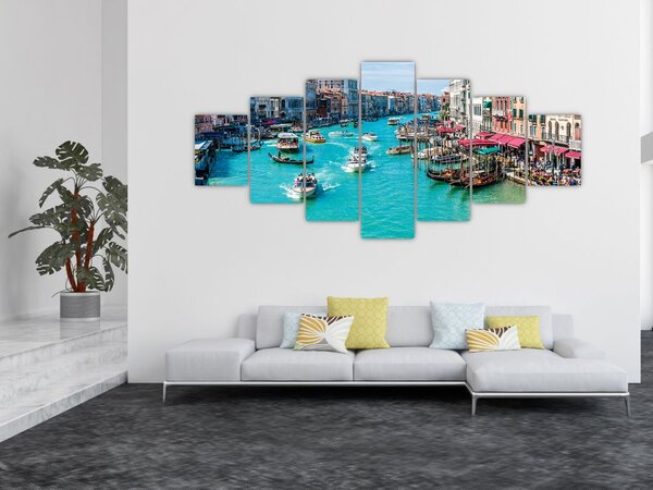 Obraz - Canal Grande, Benátky, Itálie (210x100 cm)