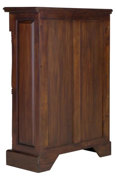Sob nábytek - Dřevěná knihovna Oxford 120 cm mahagon - F0A00000932W
