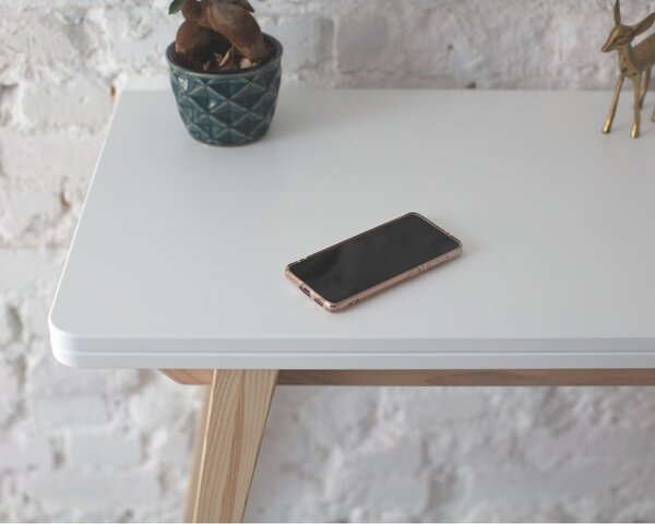 Rozkládací jídelní stůl s přídavnou deskou 90x45 cm Envelope – Ragaba