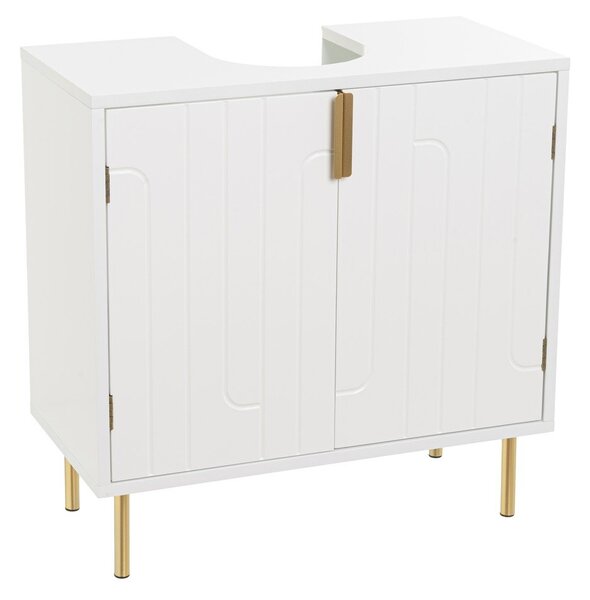Bílá skříňka pod umyvadlo 60x60 cm – Casa Selección