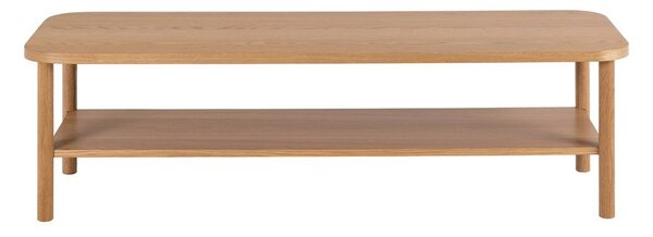 Konferenční stolek v dekoru dubu v přírodní barvě 50x150 cm Banbury – Actona