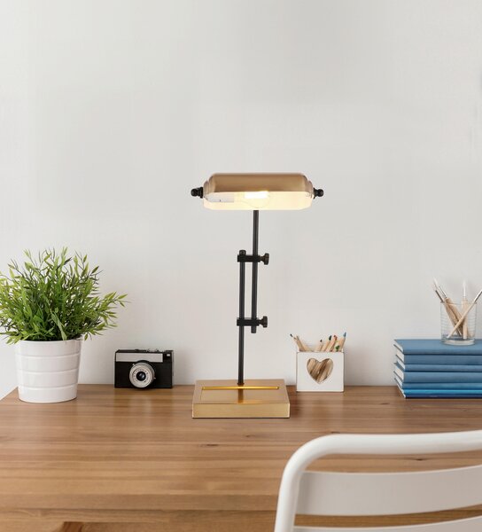 STOLNÍ LAMPA, 26.5/18.2/50 cm Globo - Online Only svítidla, Online Only