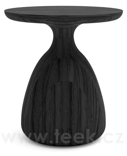 Manutti Teakový stoleček Tsuki, Manutti, kulatý dia 40 x V 45 cm, teak