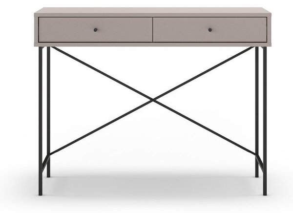 Šedobéžový konzolový stolek 35x110 cm Titan – Marckeric