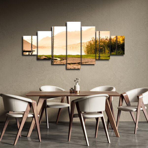 Obraz houpačky v přírodě (210x100 cm)