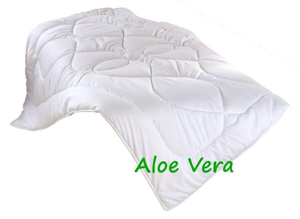 SET Přikrývka Aloe Vera 140x200cm zimní 1300g + Polštář UNICO® AloeVera 70x90cm 900g