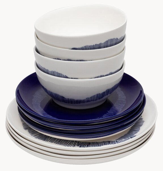 Sada nádobí Serax x Yotam Ottolenghi Feast, pro 4 osoby, 12 dílů