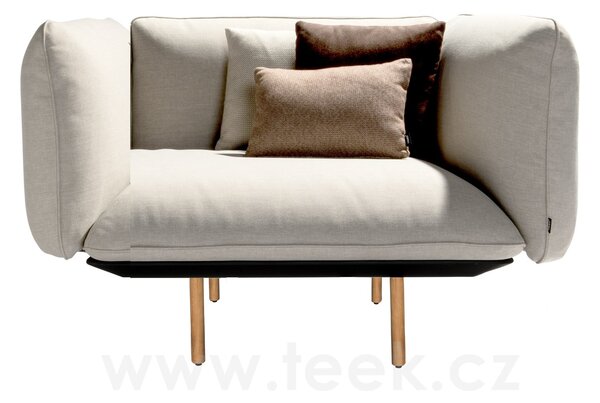 Tribu Nízké křeslo s nízkými područkami Senja Sofa, Tribu, 120x92x77 cm, rám barva a provedení dle vzorníku, bez polstrů