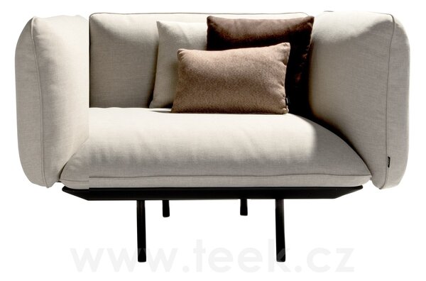 Tribu Nízké křeslo s nízkými područkami Senja Sofa, Tribu, 120x92x77 cm, rám barva a provedení dle vzorníku, bez polstrů
