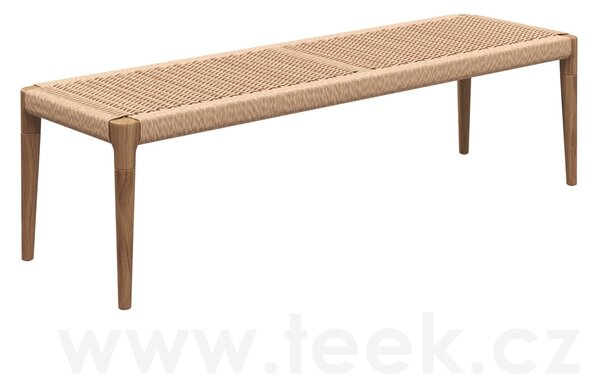 Gloster Teaková jídelní lavice Lima, Gloster, 224x48x44 cm, teak