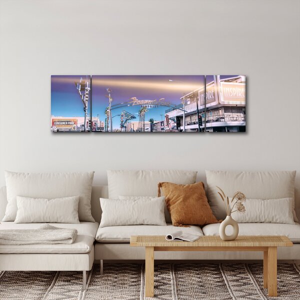Obraz ulice v Las Vegas (170x50 cm)