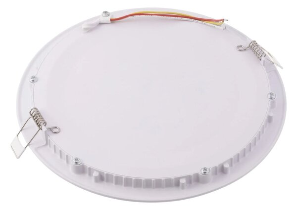 T-LED Bílý vestavný LED panel kulatý 300mm 24W 24V CCT 102203