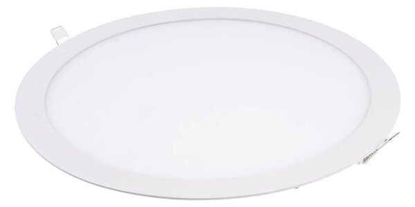 T-LED Bílý vestavný LED panel kulatý 300mm 24W 24V CCT 102203