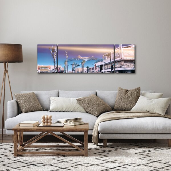 Obraz ulice v Las Vegas (170x50 cm)