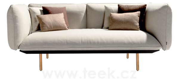 Tribu 2-místná pohovka s nízkými područkami Senja Sofa, Tribu, 186x92x77 cm, rám barva a provedení dle vzorníku, bez polstrů