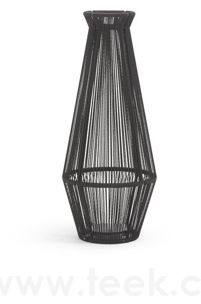 Varaschin Venkovní LED lampa Cricket, Varaschin, 51x122 cm, rám hliník, výplet lanko, barevné provedení dle vzorníku