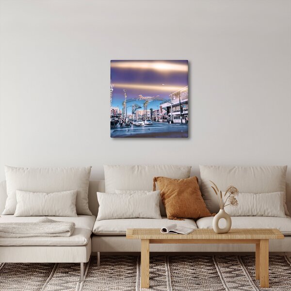 Obraz ulice v Las Vegas (30x30 cm)