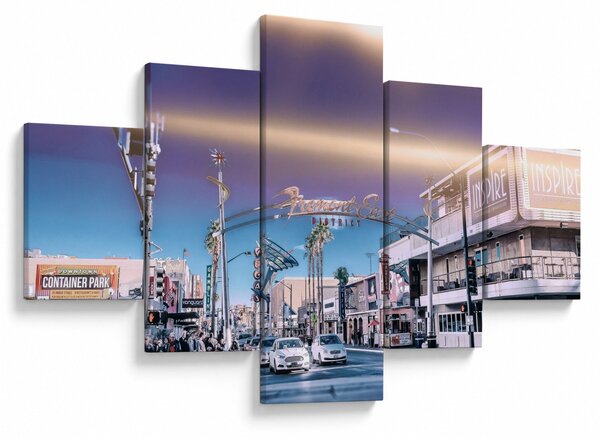 Obraz ulice v Las Vegas (125x70 cm)
