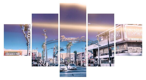 Obraz ulice v Las Vegas (125x70 cm)