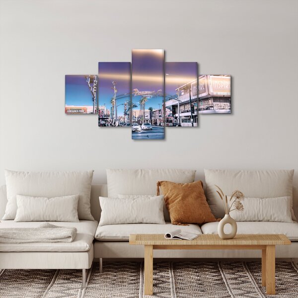 Obraz ulice v Las Vegas (125x70 cm)
