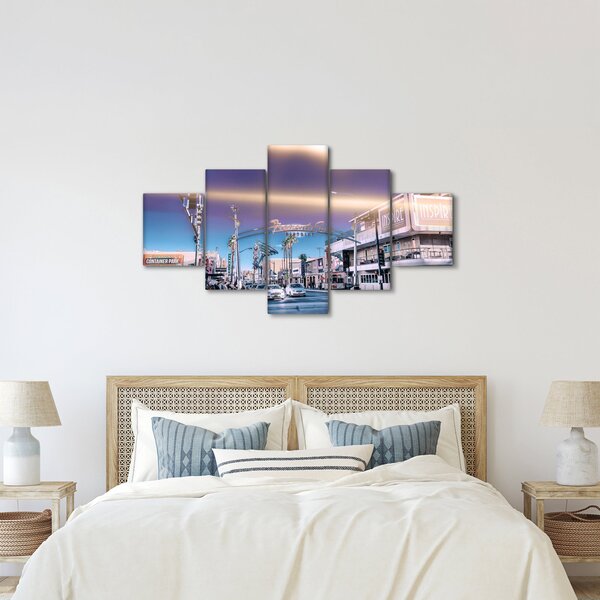 Obraz ulice v Las Vegas (125x70 cm)