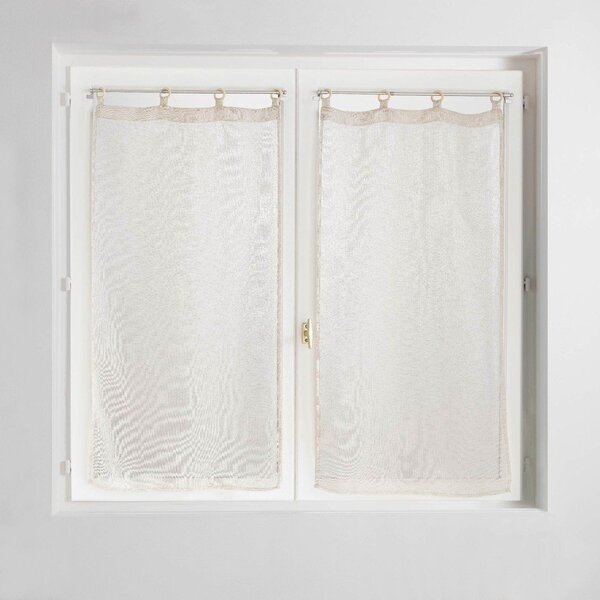 Béžové záclony v sadě 2 ks 60x120 cm Minalisa – douceur d'intérieur