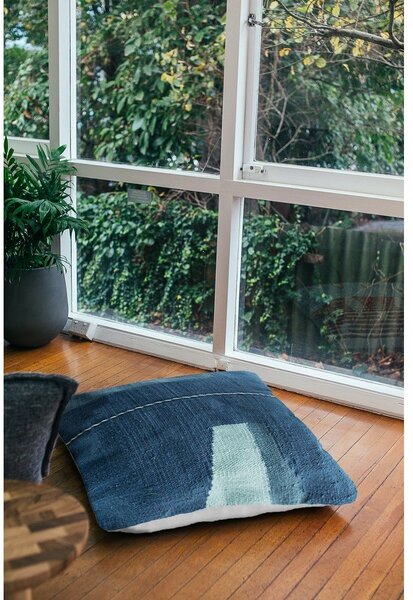 Venkovní polštář z recyklovaného plastu Green Decore Ensign, 45 x 45 cm