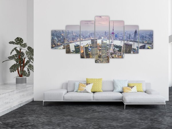 Obraz - Shanghai, Čína (210x100 cm)