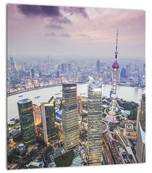 Obraz - Shanghai, Čína (30x30 cm)