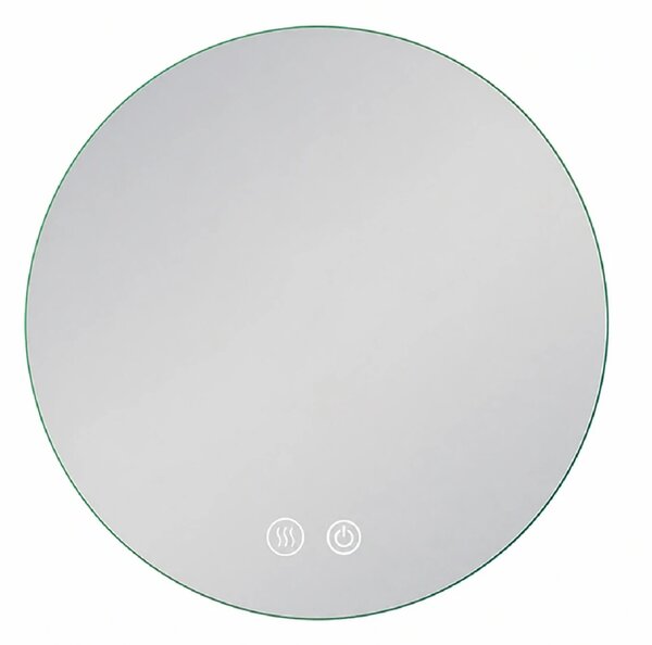 LED koupelnové zrcadlo VISIONAL MAYA Ø 60 cm, 4000 K, Anti-Fog, IP44