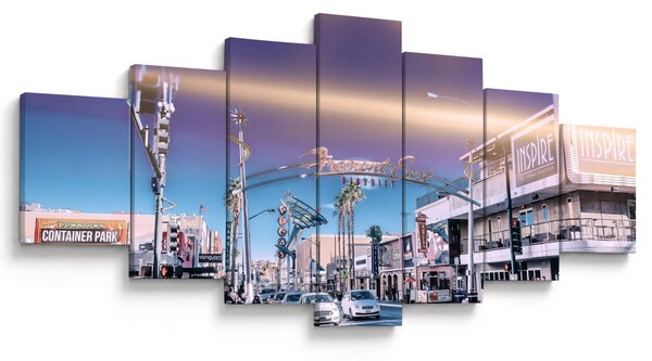 Obraz ulice v Las Vegas (210x100 cm)