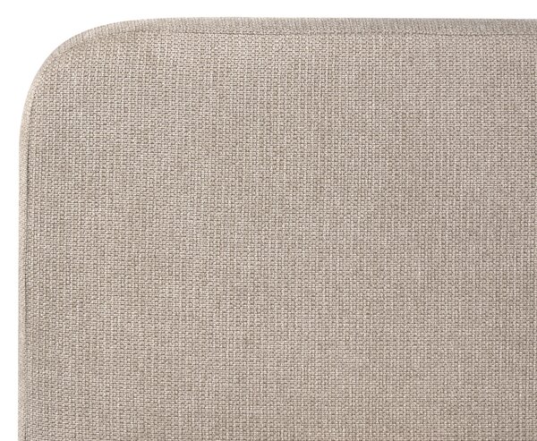 Kontinentální postel s úložným prostorem Tkanina CHANCELLOR 160 x 200 cm Taupe