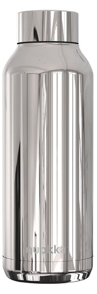 Nerezová termoláhev Solid Sleek, 510ml, Quokka, stříbrná