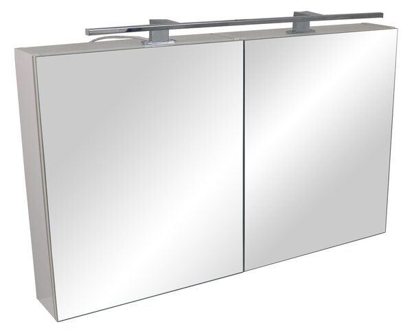 Zrcadlová skříňka s LED osvětlením Montana 100 ZS LED-CR, chrom