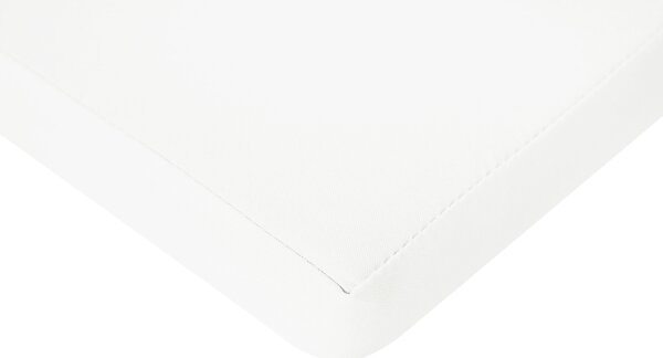 Sada 8 polštářů na zahradní židle SASSARI PREMIUM 46 x 46 cm Krémově bílá