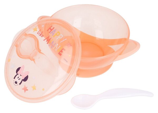 Dětská miska na svačinu s přísavkou, 290ml, 10m+, Stor, Minnie