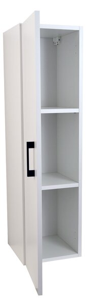 Comodo Doplňková koupelnová skříňka vysoká Agria V 30 - bílá