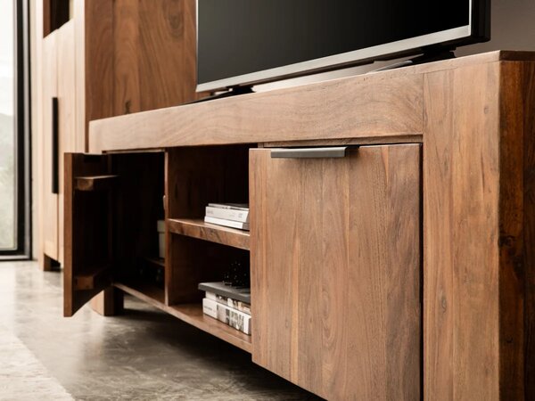 Sob nábytek - Stolek pod TV 200 cm masiv Verona akácie - F0A2477W
