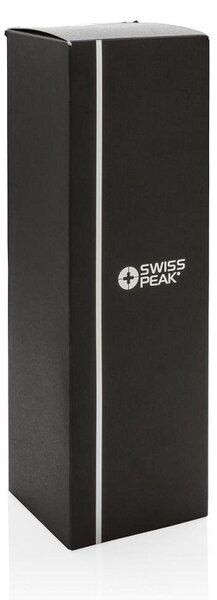 Sportovní láhev na vodu, 750ml, Swiss Peak, šedá