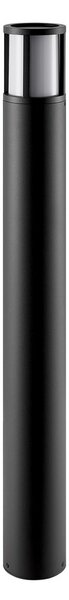 DEKOLIGHT Venkovní sloupek Facado kulatý, 100 cm, 1xE27, 20W, IP65 Barva: Černá - opálová