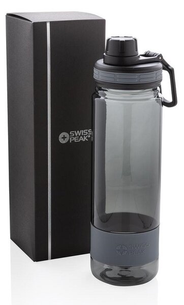 Sportovní láhev na vodu, 750ml, Swiss Peak, šedá