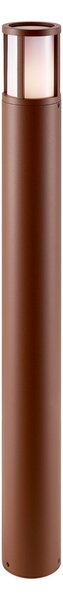 DEKOLIGHT Venkovní sloupek Facado kulatý, 100 cm, 1xE27, 20W, IP65 Barva: Černá - opálová
