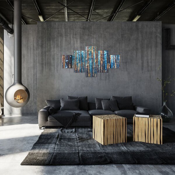 Obraz - Zimní les (125x70 cm)