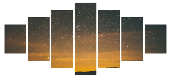 Obraz hvězdného nebe (210x100 cm)